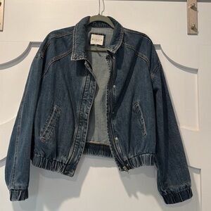 Risen Denim Bomber Jacket